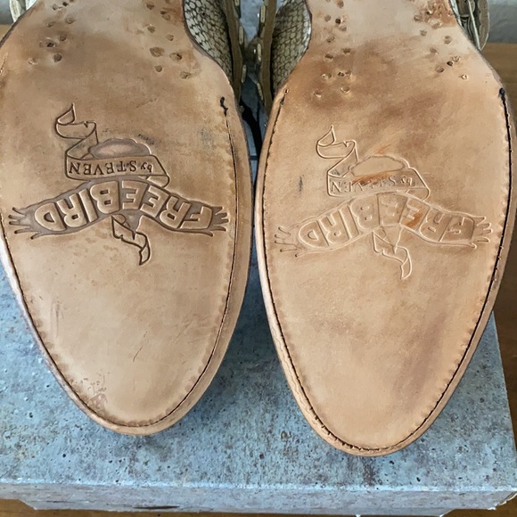 NWT Freebird White Snake Blade Size 7 - Picture 15 of 16